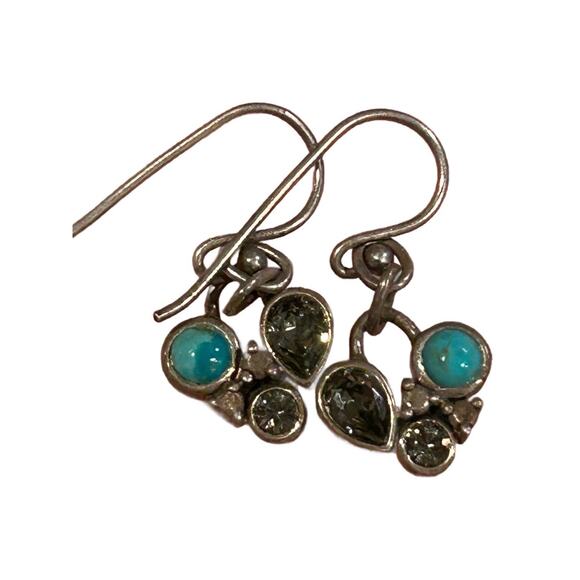 Barse Jewelry - 925 Thai Silver Barse Turquoise Earrings